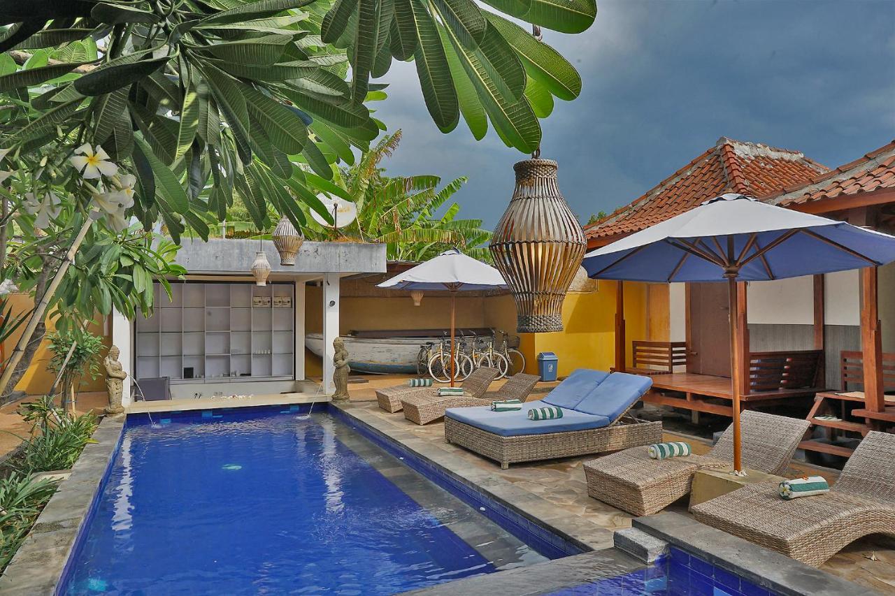 Sari Gili Bungalow Gili Air Exterior foto
